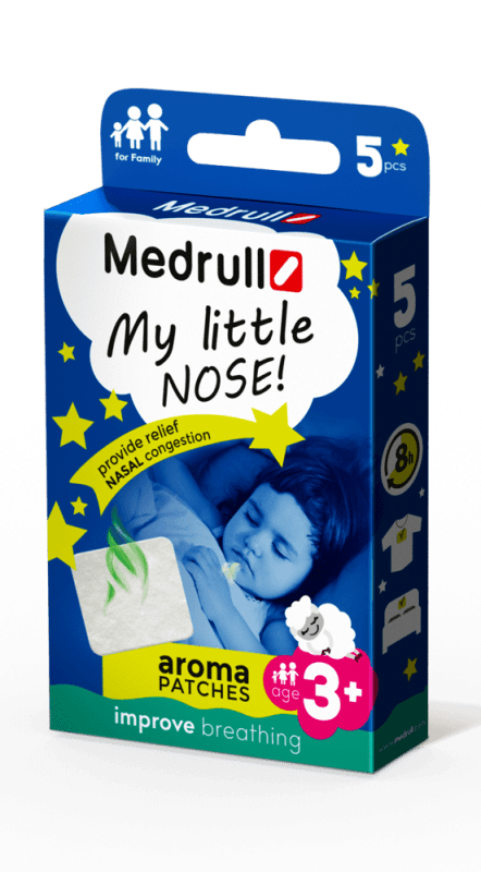 MEDRULL MY LITTLE NOSE AROOMIPLAASTER LASTELE 3A+ N5