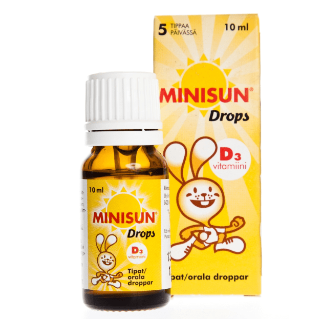 MINISUN VITAMIIN D TILGAD 10MCG/5 TILGAS 10ML