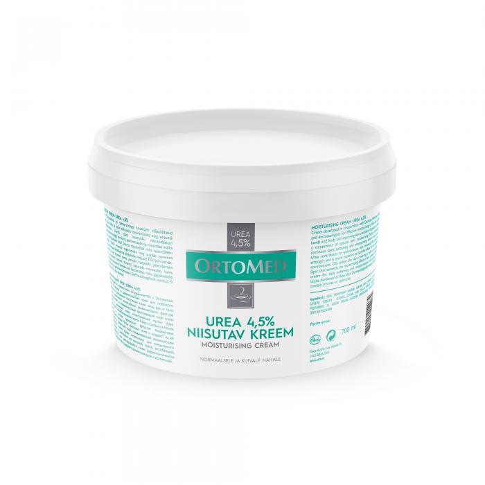 ORTOMED NIISUTAV KREEM UREA 4,5% 700ML ÄMBER