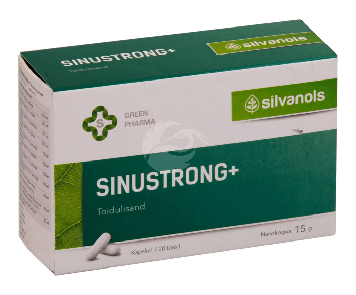 SINUSTRONG PLUS KAPSLID N20