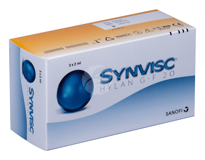 SYNVISC CLASSIC HYLAN G-F 20 INJ 8MG/ML 2ML N3