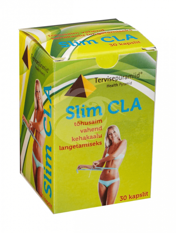TERVISEPÜRAMIID SLIM CLA TBL 1400MG N30