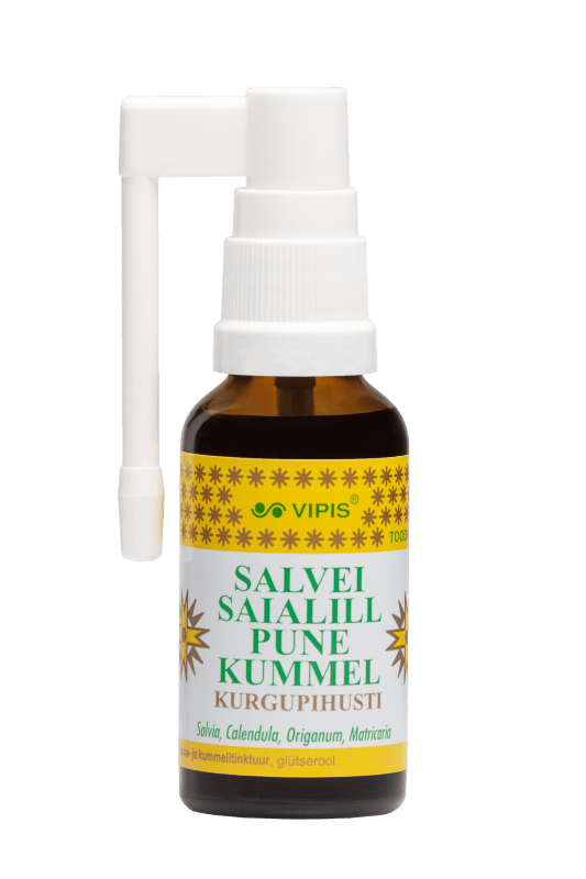 VIPIS SALVEI-SAIALILL-PUNE - KUMMEL KURGUPIHUSTI 30ML