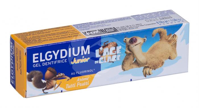 ELGYDIUM HAMBAPASTA JUNIOR TUTTI FRUTTI LASTE(7-12A) 50ML
