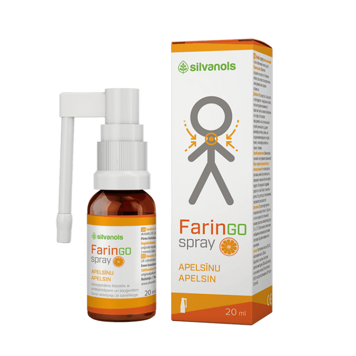 FARINGO SPREI KURGULE APELSINI 20ML