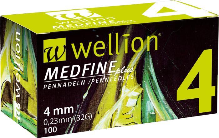 WELLION MEDFINE PLUS INSULIINIPLIIATSI NÕELAD 4MM N100