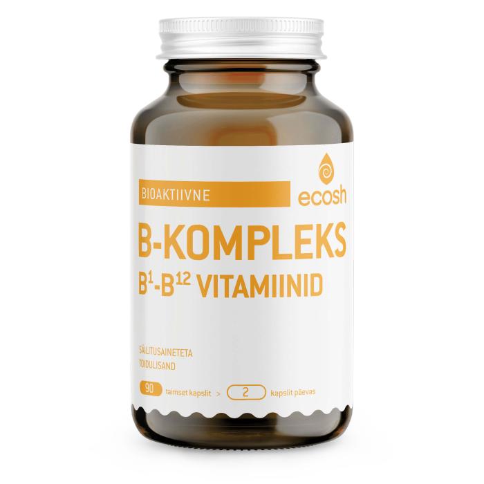 ECOSH BIOAKTIIVNE B-KOMPLEKS KAPSLID N90