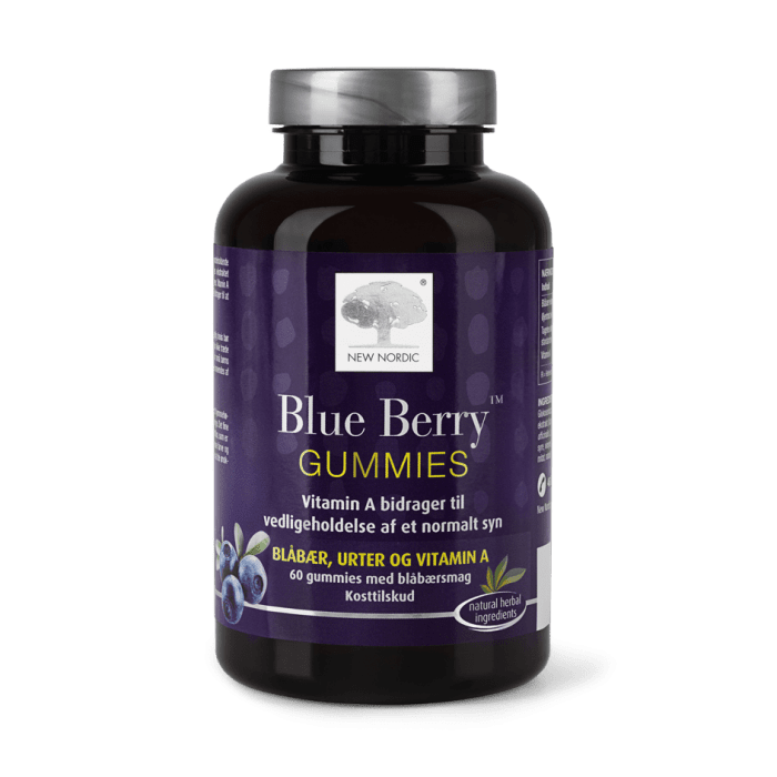 BLUE BERRY GUMMIES KUMMIKOMMID N60