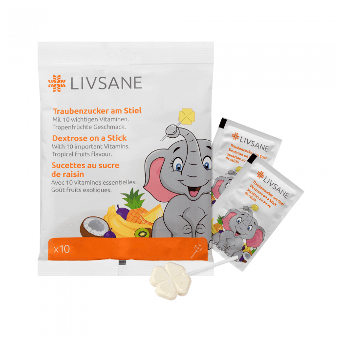 LIVSANE GLÜKOOSI PULGAKOMM LASTELE N10