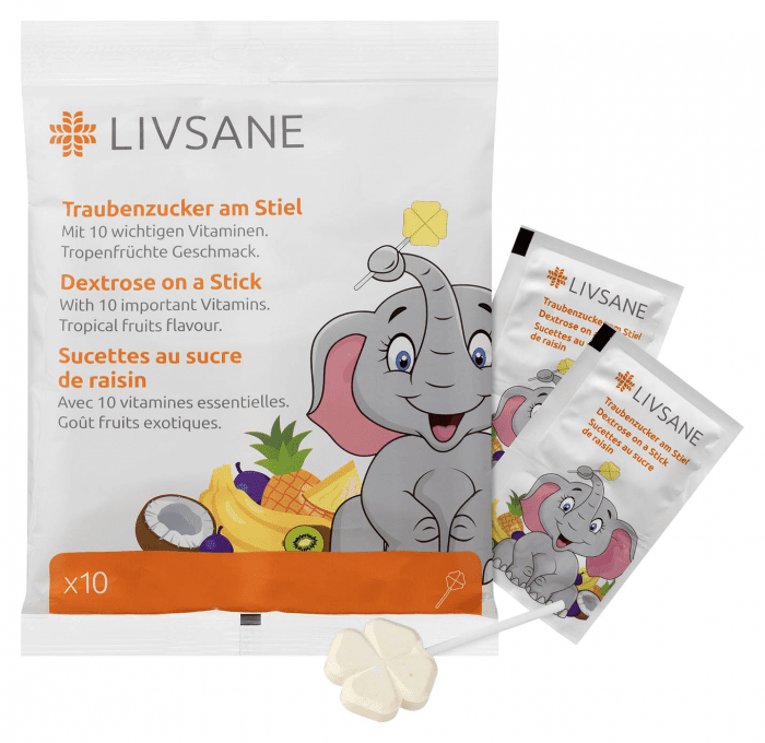 LIVSANE GLÜKOOSI PULGAKOMM LASTELE N10