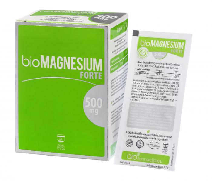 BIOMAGNEESIUM FORTE PULBER 500MG N20