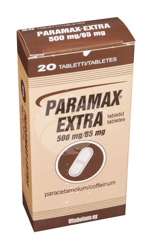 PARAMAX EXTRA TBL 500MG+65MG N20