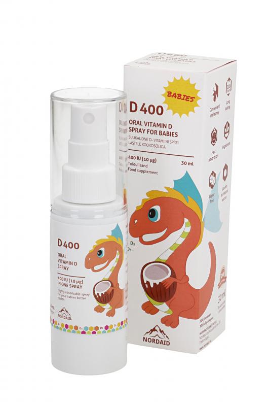 NORDAID VITAMIIN D ÕLISPREI IMIKUTELE 10MCG 30ML