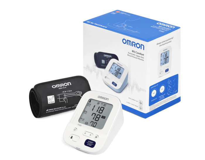 OMRON VERERÕHUAPARAAT M3 COMFORT ÕLAVARS AUTOMAATNE 22-42CM