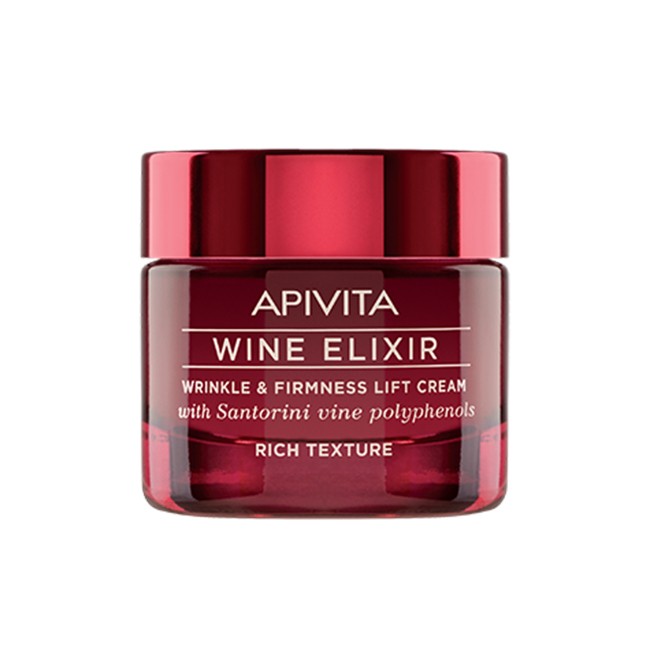 APIVITA NEW WINE ELIXIR RICH KREEM NORM/ KUIVALE NAHALE 50ML
