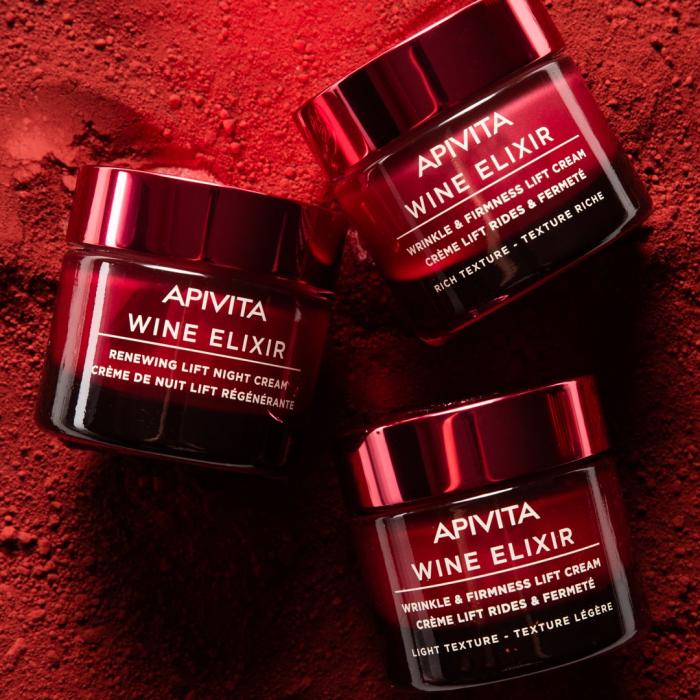 APIVITA NEW WINE ELIXIR RICH KREEM NORM/ KUIVALE NAHALE 50ML