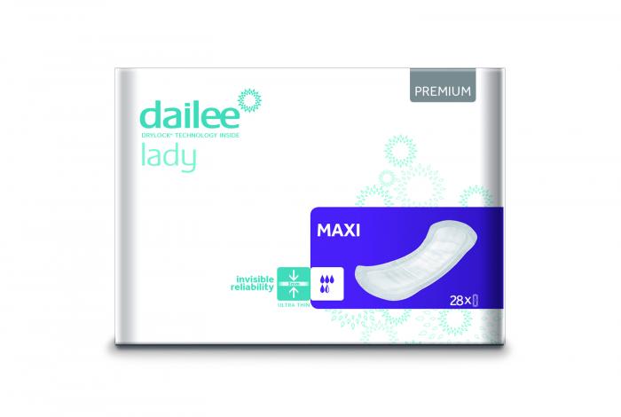 DAILEE LADY PREMIUM SIDE SLIM MAXI 820ML N28