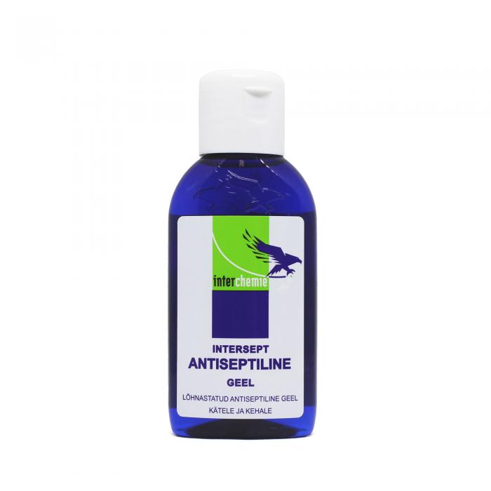 INTERSEPT ANTISEPTILINE GEEL KÄTELE/KEHALE SIDRUNILÕHN 75ML