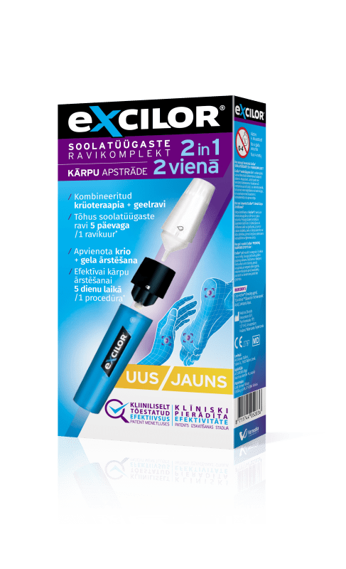 EXCILOR SOOLATÜÜGASTE RAVIKOMPLEKT 2IN1