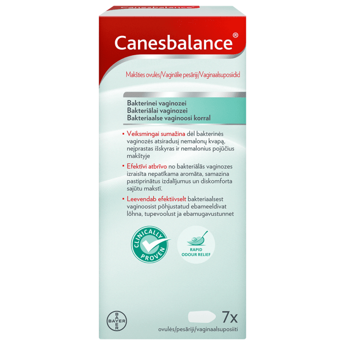 CANESBALANCE VAGINAALSUPOSIID. N7