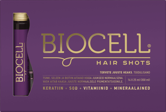 BIOCELL HAIR SHOTS 25ML N14