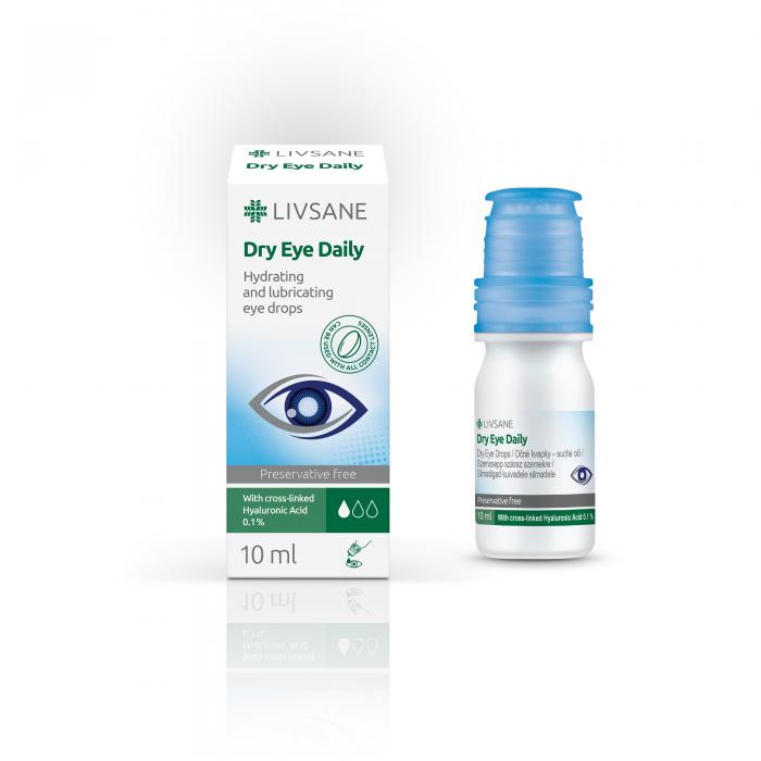 LIVSANE SILMATILGAD KUIVADELE SILMADELE IGAPÄEVASED 10ML