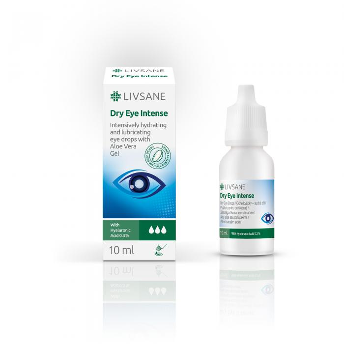 LIVSANE SILMATILGAD KUIVADELE SILMADELE INTENSIIVSED 10ML