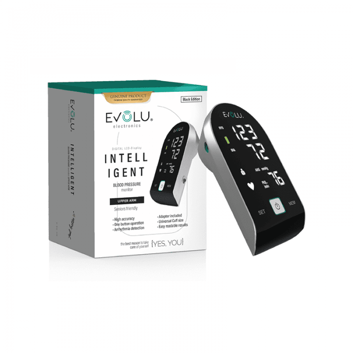 EVOLU VERERÕHUAPARAAT INTELLIGENT BG-800 BLACK EDIT.