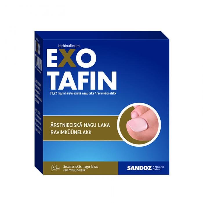 EXOTAFIN RAVIMKÜÜNELAKK 78,22MG/ML 3,3ML