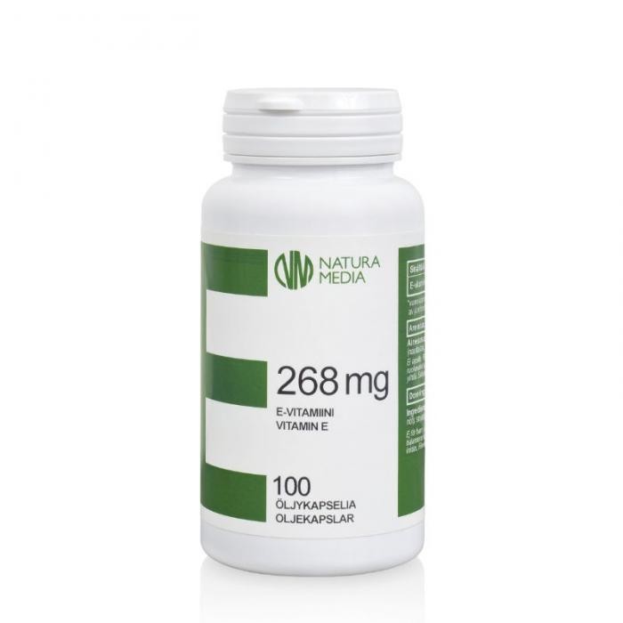 Vitamiin E õlikapslid 268mg N100