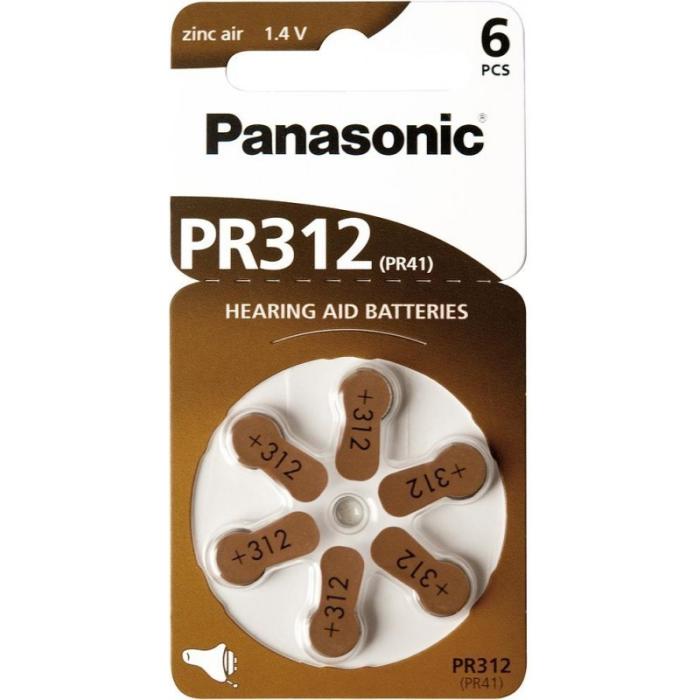 PANASONIC KUULDEAPARAADI PATAREI PR312L N6