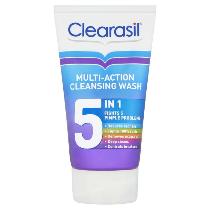 CLEARASIL MULTI ACTION 5IN1 NÄOPESUGEEL 150ML