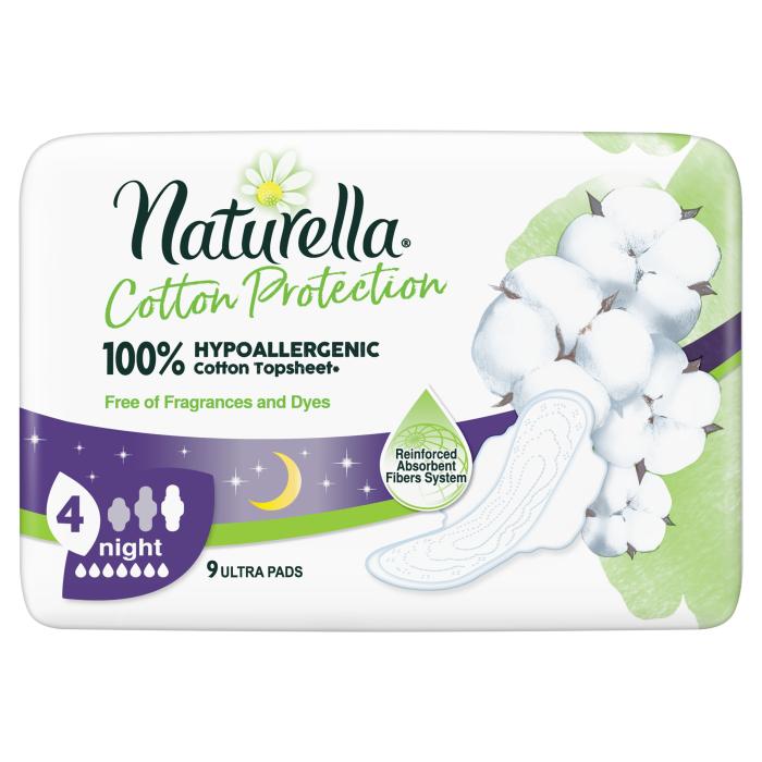 NATURELLA COTTON HÜGIEENILINE SIDE NIGHT N9