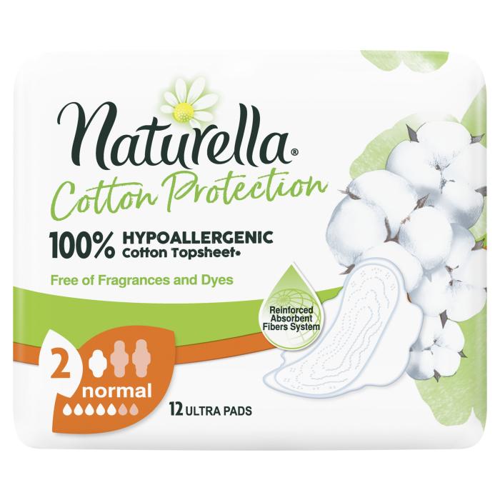 NATURELLA COTTON HÜGIEENILINE SIDE NORMAL N12