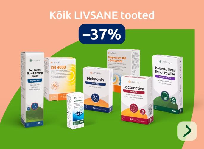 Kõik Livsane tooted -37%