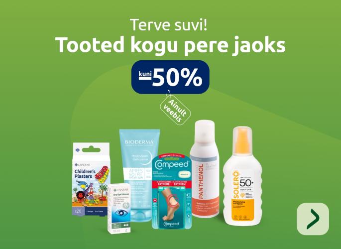Tooted kogu pere jaoks kuni -50%