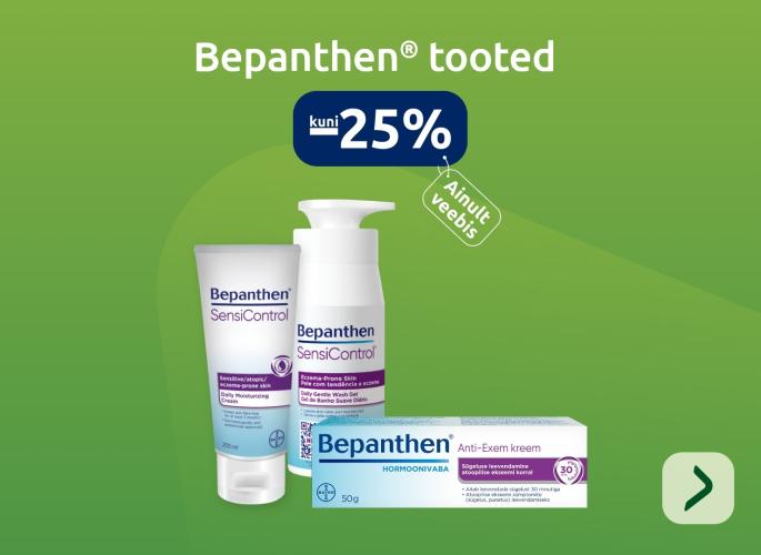 Bepanthen tooted kuni -25%