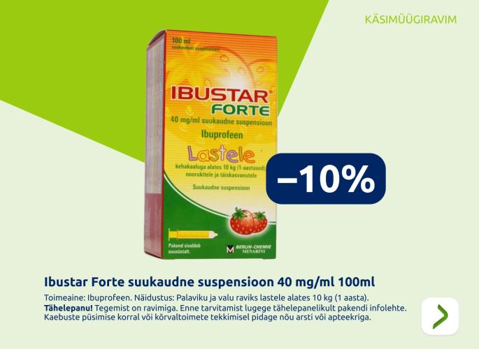 Ibustar forte -10%