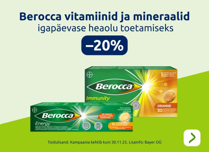 Berocca -20%