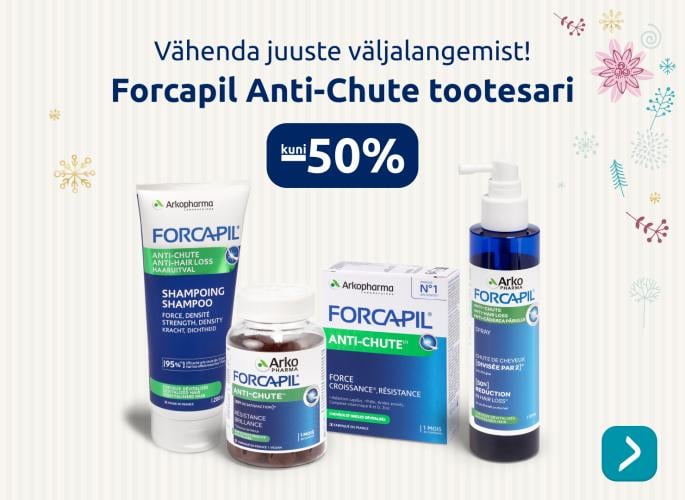 Forcapil Anti-Chute tootesari kuni -50%
