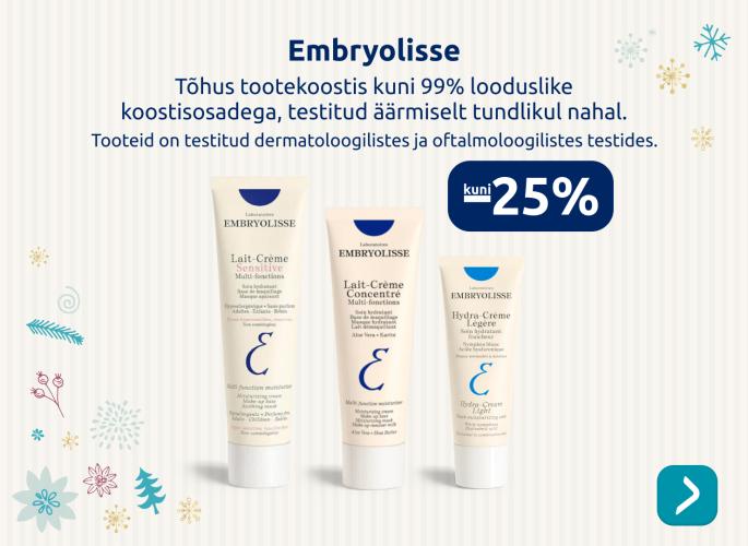 Embryolisse kuni -25%