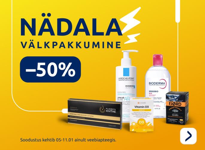 Nädala välkpakkumine 5.-11.01