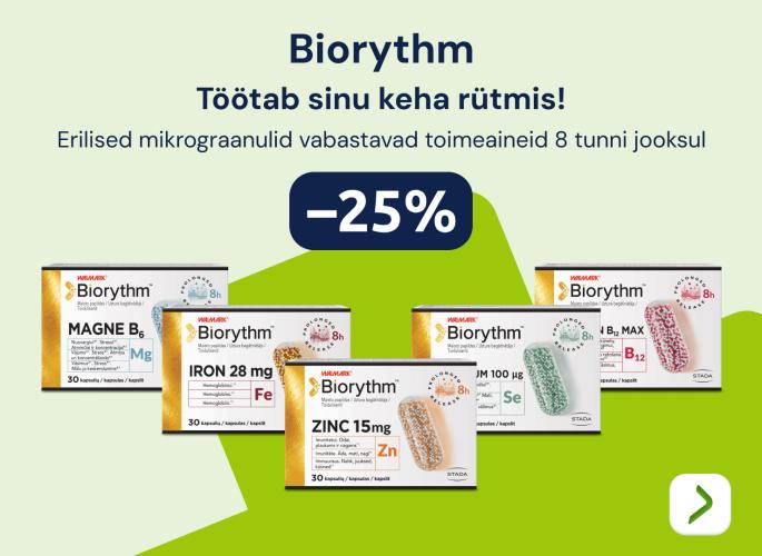 Biorythm -25%