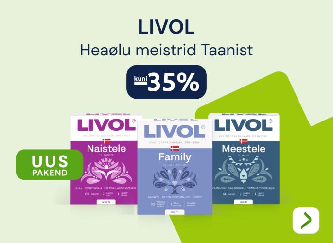 LIVOL kuni -35%