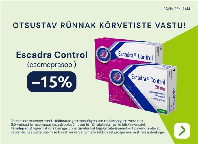 Escadra Control -15%