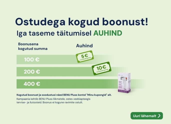 Ostudega kogud boonust!
