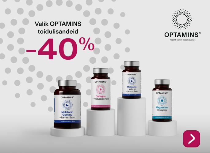Valik Optamins toidulisandeid -40%