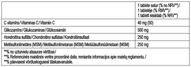 LIVSANE ARTHRO COMPLEX 3 TBL N90-2
