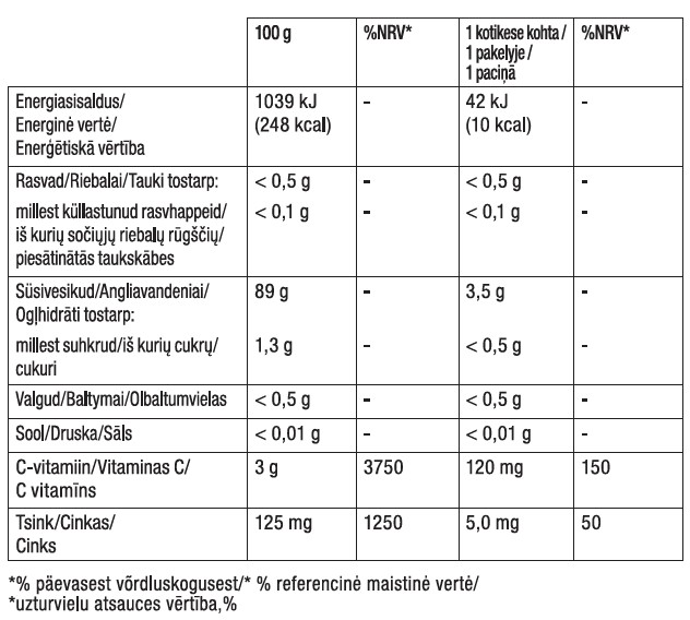 LIVSANE IMMUNITY KUUM LEEDRIMARJAJOOK N10-2