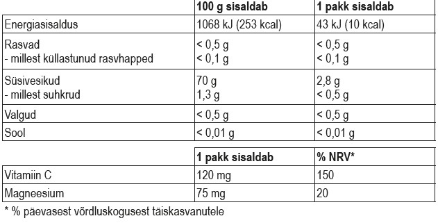 LIVSANE IMMUNITY KUUM SIDRUNIJOOK N10-2